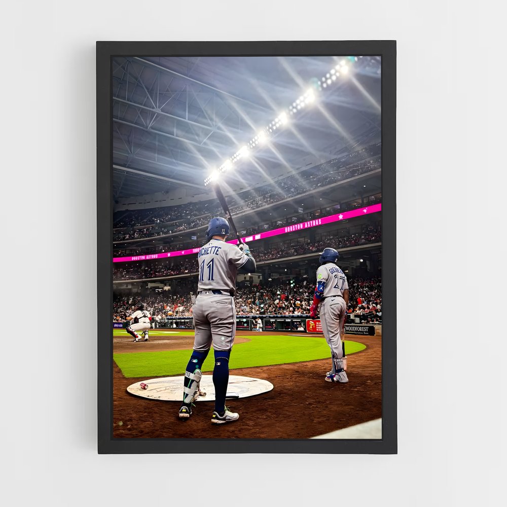 Poster Home Run Drama – affiche Baseball (vue 2)